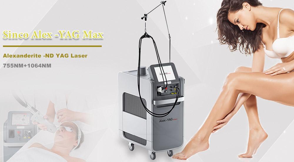 Sinco Alex-YA Max laser hair removal