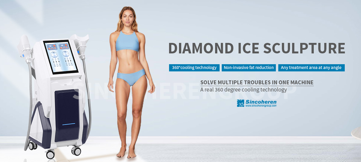 Diamond Ice Sculpture body slimming