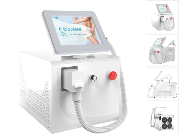 Permanent diode laser hair removal machine
