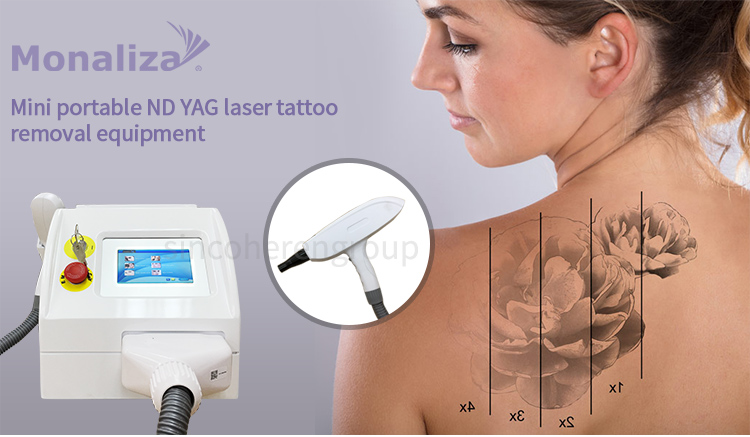 Mini Portable ND YAG Laser Tattoo Removal Equipment M4C-2
