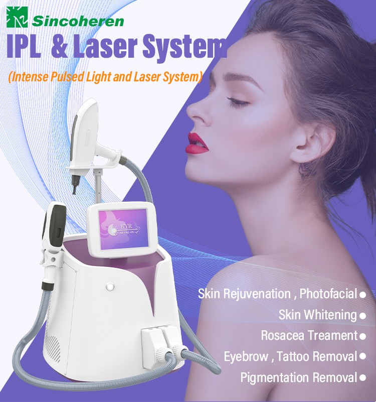 2023 Factory Price IPL ND Yag Tattoo Hair Removal