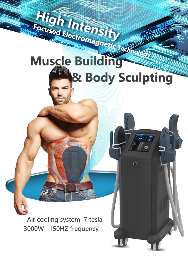 2023 vertical body sculpting muscle building hip lifting beauty machine