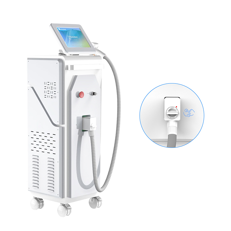 New design 755+808+1064nm diode laser hair removal machine