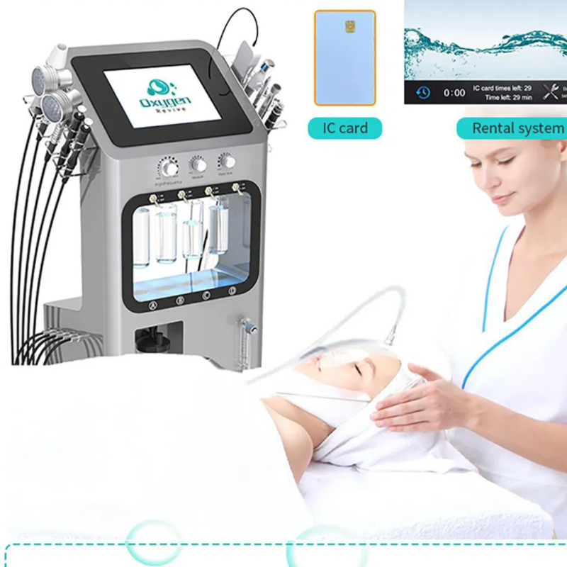 Oxygen facial machine microdermabrasion machine