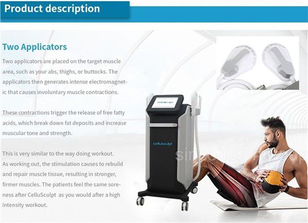 Hiemt machine painless slimming & muscle growth equipment