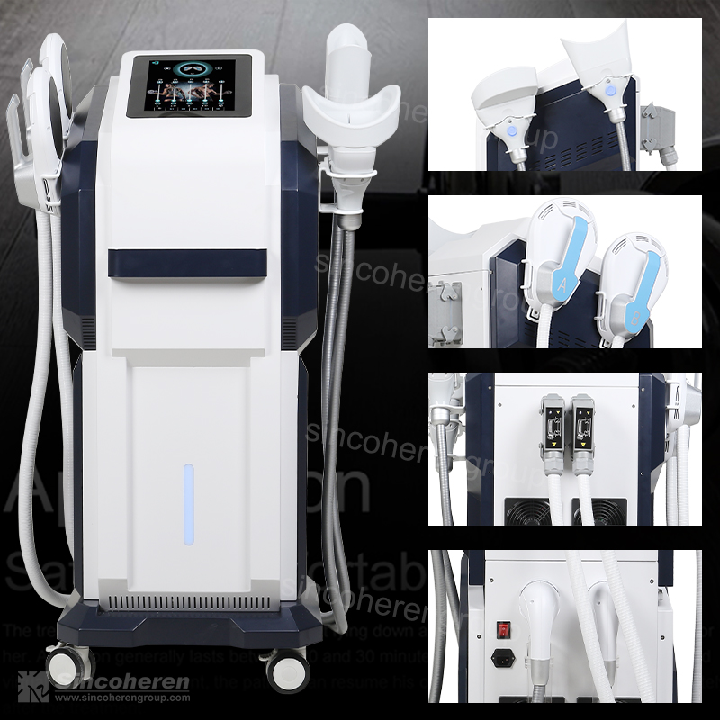 Two in one cooling emsculpt instrument