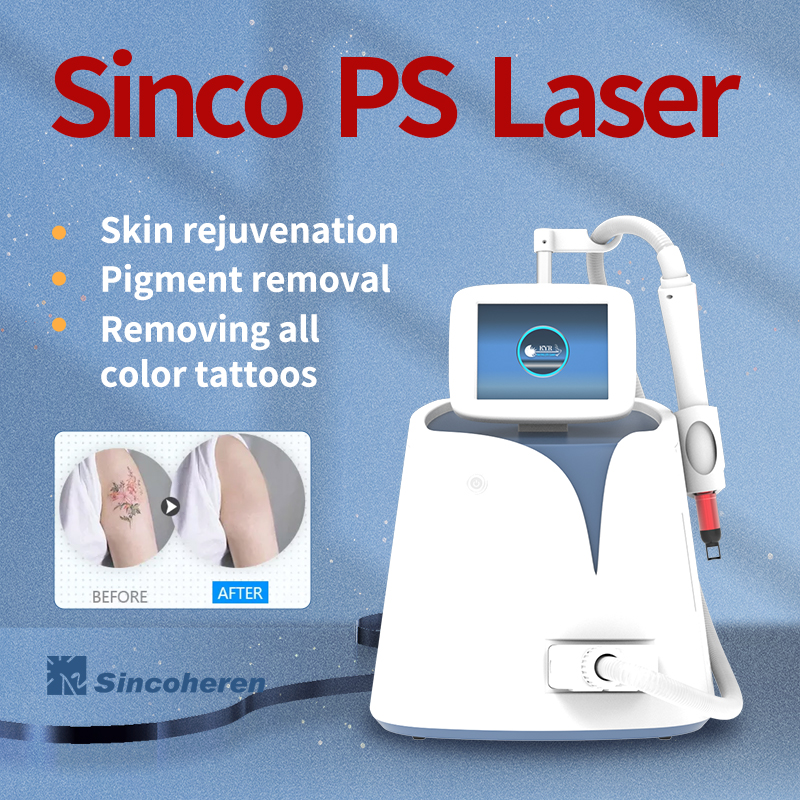 Best Factory Price 2023 Portable New Design Picosecond Laser Skin Facial Portable Machine