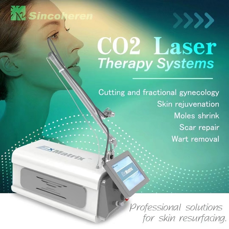 2023 Portable Best selling CO2 laser fractional machine scar removal anti-wrinkle device skin rejuvenation equipment factory price for beauty salon